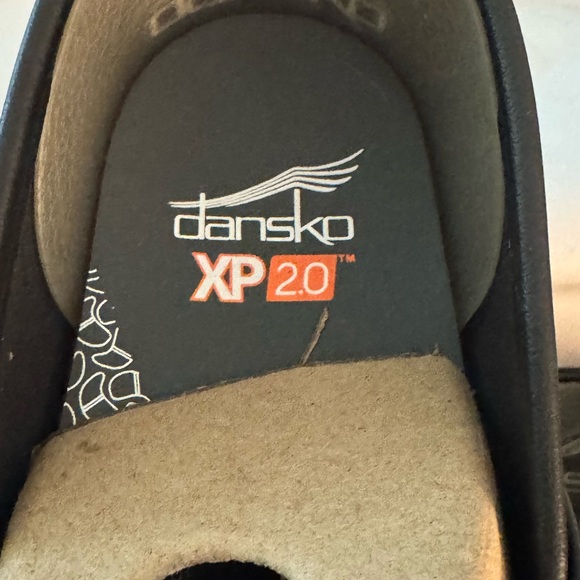 Dansko Brown Leather Mules Supportive Slip-On Clogs - Picture 6 of 12